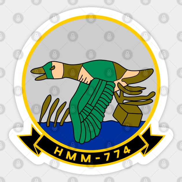 HMM 774 Wild Goose Sticker by Yeaha